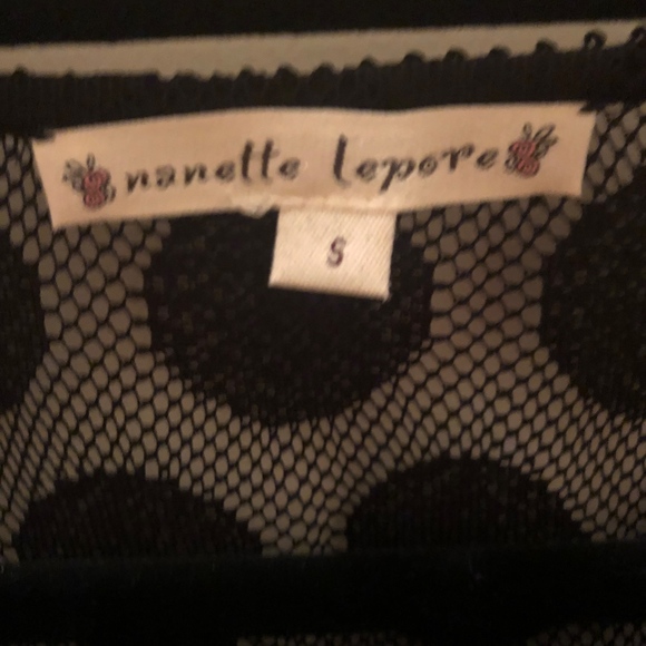 Nanette Lepore Black Beach Cover/Tunic - Picture 3 of 5